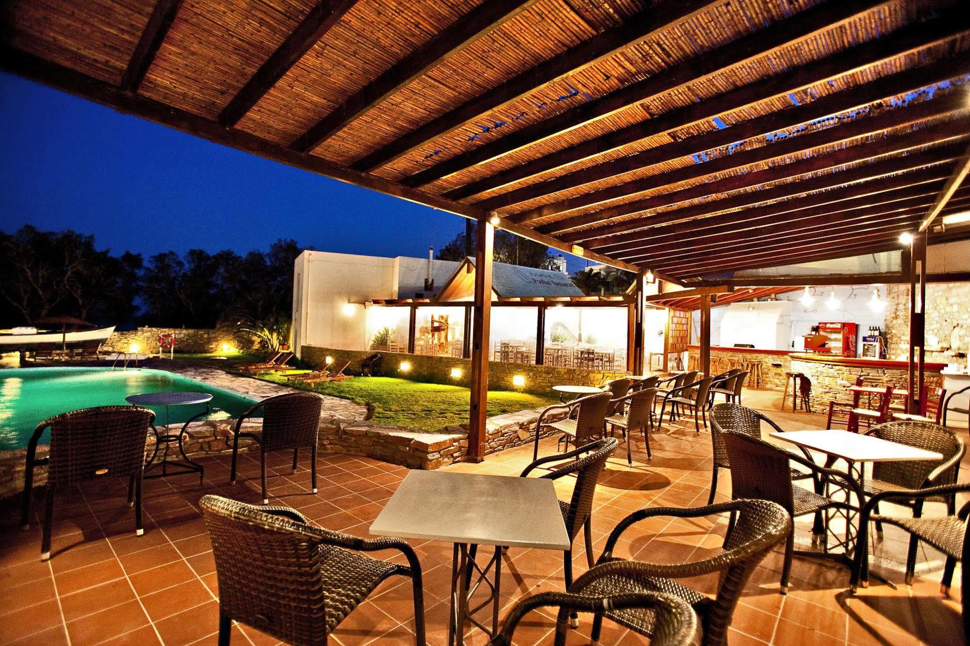Aeolos Bay Hotel Tinos Restoran gambar